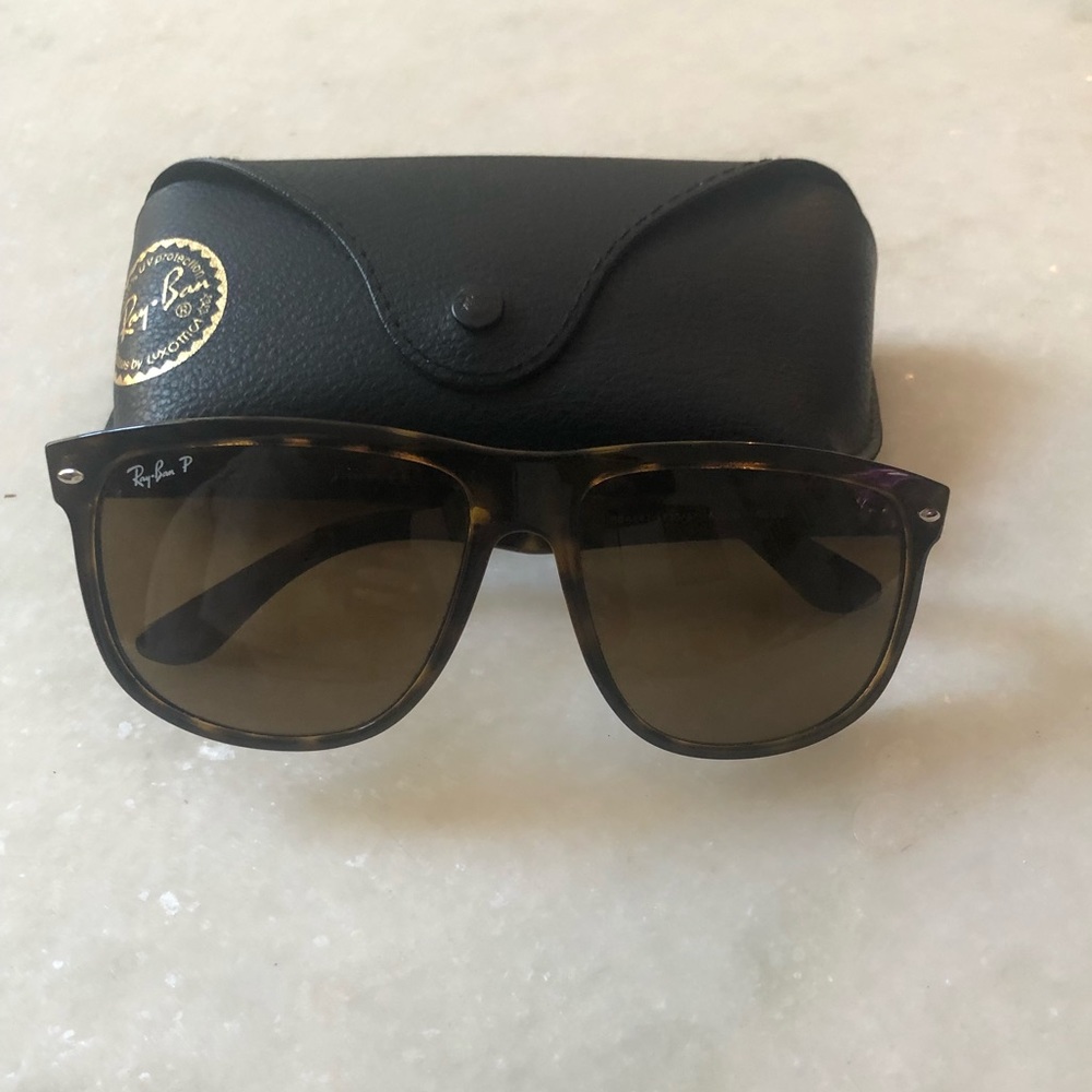 Ray-Ban turtle-shell sunglasses